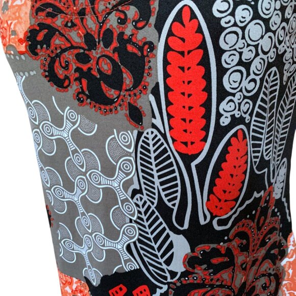 GITANE - Colorful Sleeveless Patchwork Dress - large - Picture 9 of 11